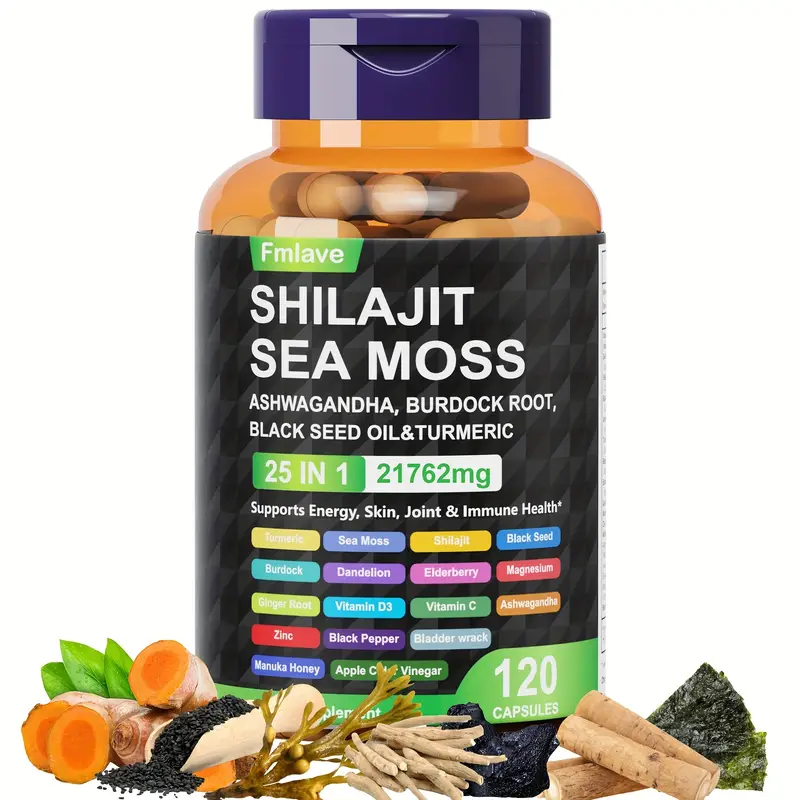 Black Seed Oil Capsule - Fmlave 25 in 1 Olio di