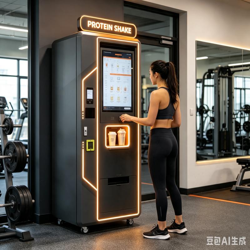 Nutrition Fitness Center - Distributore Automatico di Frullati Proteici Personalizzato,