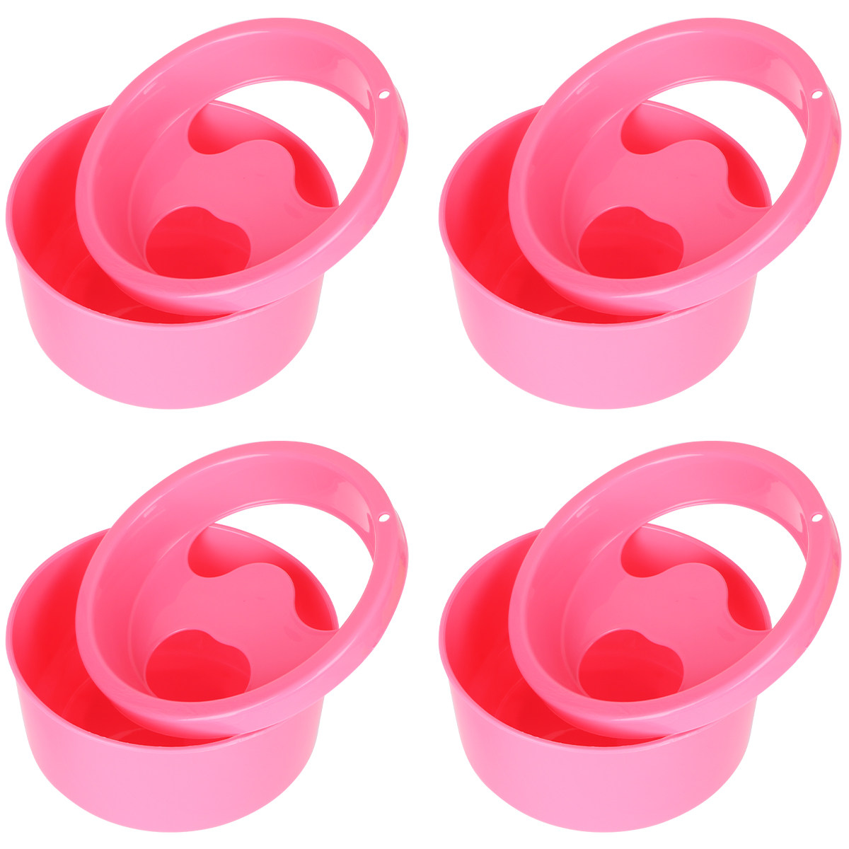 Nutrition & Fitness Hub - Set di 4 Ciotole per Manicure