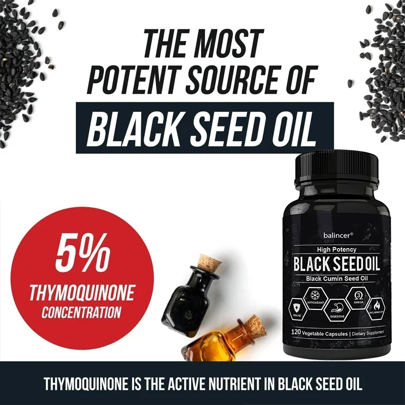 Olio di semi di cumino nero-su - Black Seed Oil Capsule recensione e prezzo