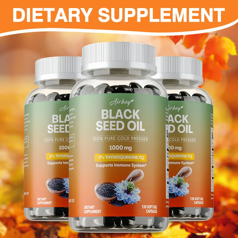 Capsule di olio di semi neri:  - Black Seed Oil Capsule recensione e prezzo
