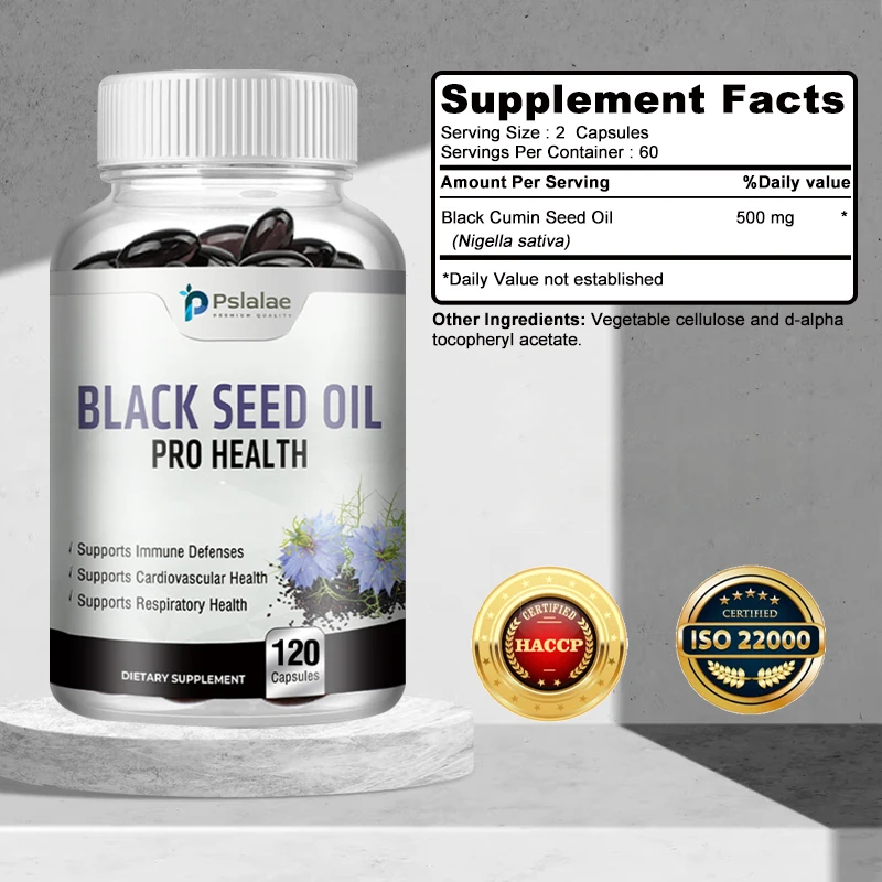Olio di semi neri biologico -  - Black Seed Oil Capsule recensione e prezzo